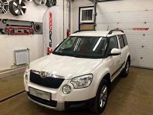 Чип тюнинг Skoda Yeti 1.8 TSI 152hp DQ-250 